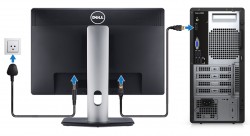 Máy tính để bàn Đồng Bộ Dell Vostro 3888 MT 70271212 (i3-10105/4GB RAM/1TB HDD/WL+BT/K+M/Office 2021/Win 11)