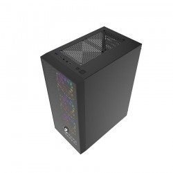Vỏ Case Vitra PHANTOM A8 RGB Black  (Mid Tower/Màu Đen/Kèm sẵn 3 Fan RGB)