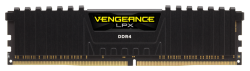 RAM Corsair Vengeance LPX 8GB (1x8GB) DDR4 2666MHz Black