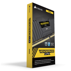 RAM Corsair Vengeance LPX 8GB (1x8GB) DDR4 2666MHz Black