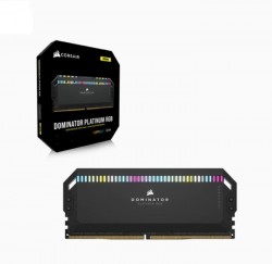 RAM Corsair DOMINATOR PLATINUM RGB 32GB (2x16GB) DDR5 5200MHz Black (CMT32GX5M2B5200C40)