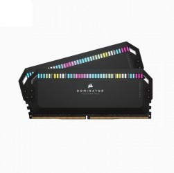 RAM Corsair DOMINATOR PLATINUM RGB 64GB (2x32GB) DDR5 5200MHz Black (CMT64GX5M2B5200C40)