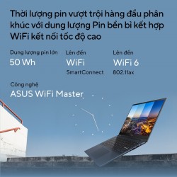 Laptop Asus Vivobook S Flip TN3402QA-LZ019W (Ryzen 5 5600H | 8GB | 512GB | AMD Radeon | 14 inch WUXGA | Cảm ứng | Win 11 | Silver)
