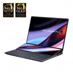 Laptop Asus Zenbook Pro 14 Duo OLED UX8402ZE-M3044W (Core i7-12700H | 16GB | 1TB | RTX 3050 Ti 4GB | 14.5 inch 2.8K | Cảm ứng | Win 11 | Đen)