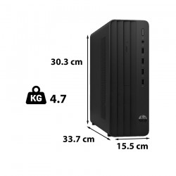 Máy tính để bàn đồng bộ HP 280 Pro G9 SFF_ 72K87PA (G7400 | 4GB DDR4 | 256G SSD | WL_BT | KB_M | Win11SL | 1yr)