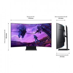 Màn hình máy tính thông minh Samsung Odyssey Ark G97NB LS55BG970NEXXV 55 inch 4K VA 165Hz Cong