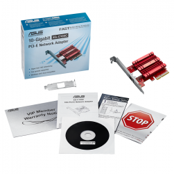ASUS XG-C100C 10G Adapter Pci-E X4, cổng Single RJ-45