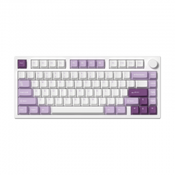 Bàn phím cơ FL-Esports GP75 CPM Taro Purple 3 Mode Kailh Box V2 Brown switch