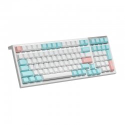 Bàn phím cơ FL-Esports FL100 CPM Marshmallow Wireless FLCMMK Ice Blue switch
