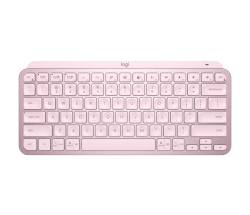 Bàn Phím Không Dây Logitech MX Keys Mini Wireless Illuminated - Hồng 920-010507