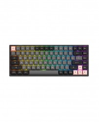 Bàn phím cơ AKKO 3084B Plus Wireless Black Pink Akko CS Jelly Purple switch