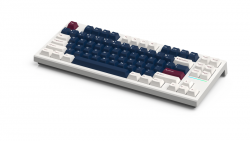 Bàn phím cơ FL-Esports FL750 Metal Heart 3 Mode Gasket Mount Gateron Pro White switch