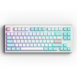 Bàn phím cơ FL-Esports FL750 Marshmallow 3 Mode Gasket Mount Kailh Box V2 Red switch