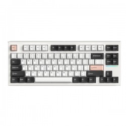Bàn phím cơ FL-Esports FL750 White Olivia 3 Mode Gasket Mount Gateron Pro Yellow switch