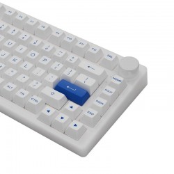 Bàn phím cơ AKKO PC75B Plus Blue on White Wireless Akko CS Jelly Pink switch