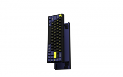 Bàn phím cơ FL-Esports FL680SAM Night Black Wireless Gateron Cap Yellow switch
