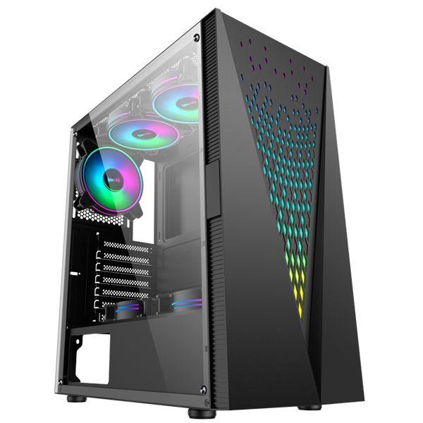 Vỏ case SAMA 2055 (ATX-3 fan RGB)