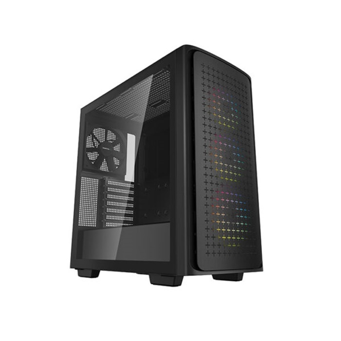 Vỏ case DEEPCOOL CK560 (Mid Tower/ Màu Đen/ 3 fan ARGB)