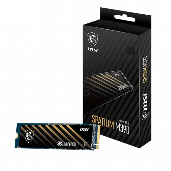 Ổ cứng SSD MSI SPATIUM M390 500GB NVMe M.2 2280 PCIe Gen 3.0x4