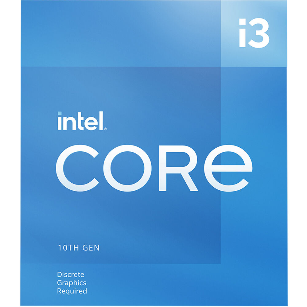 CPU Intel Core i3-10105F (6M Cache, 3.70 GHz up to 4.40 GHz, 4C8T, Socket 1200)