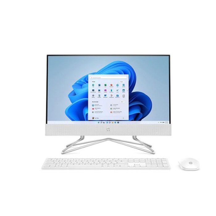 Máy tính All in one HP 22-dd2012d 6K7G5PA (Core i3-1215U | 8GB | 256GB | Intel Iris Xe | Win 11 | Trắng)