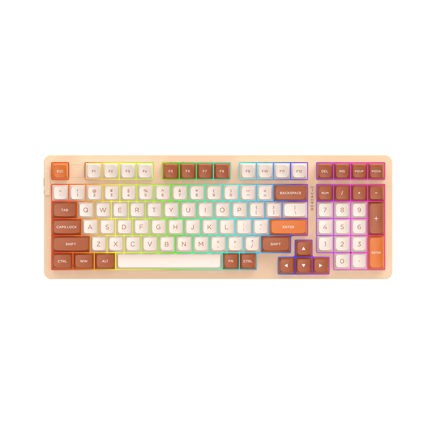 Bàn phím cơ DareU A98 Pro Triple Mode Tiramisu DareU Dream switch