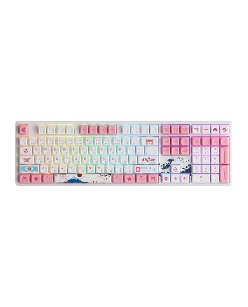Bàn phím cơ AKKO 5108 World Tour Tokyo R2 SP AKKO Jelly Pink switch